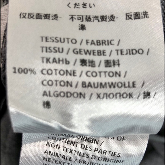 Alexander McQueen black/white floral short sleeve button down - Picture 6 of 9